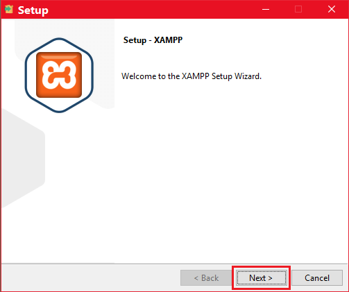 xampp स्थापना चरण 4