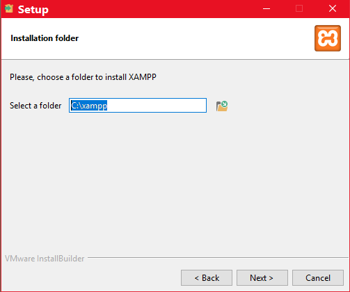 xampp स्थापना चरण 6