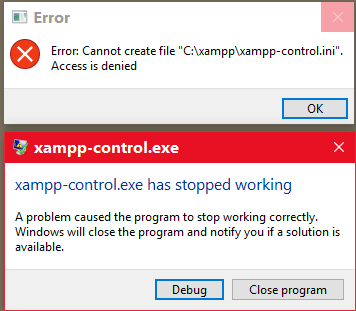 xampp स्थापना चरण 12